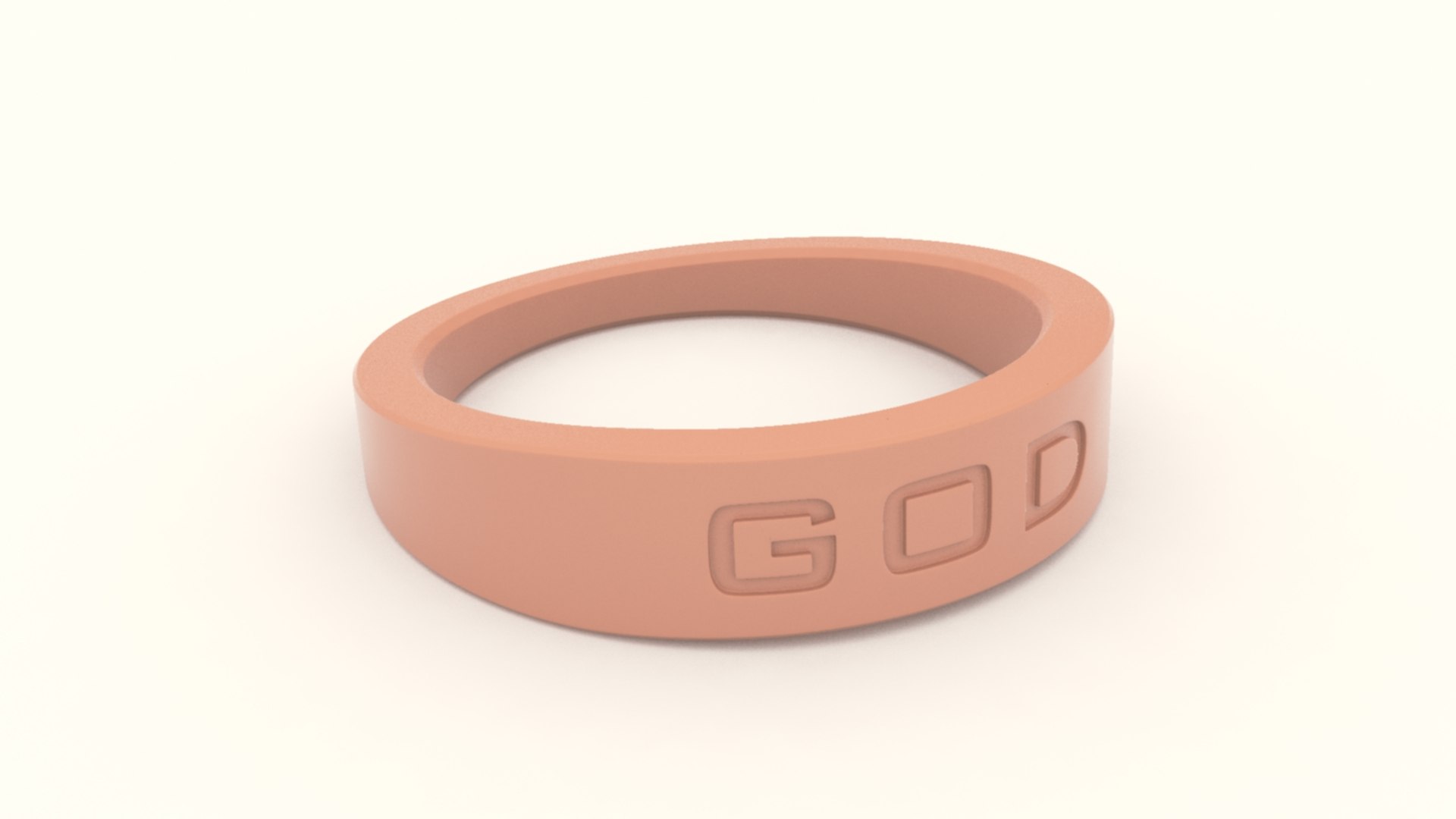 God Ring Female Gold 3D Model - TurboSquid 1889097