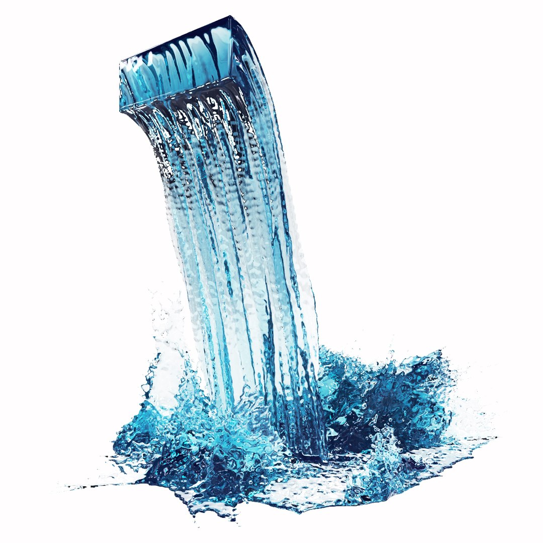 Waterfall 2 3D Model - TurboSquid 1336502
