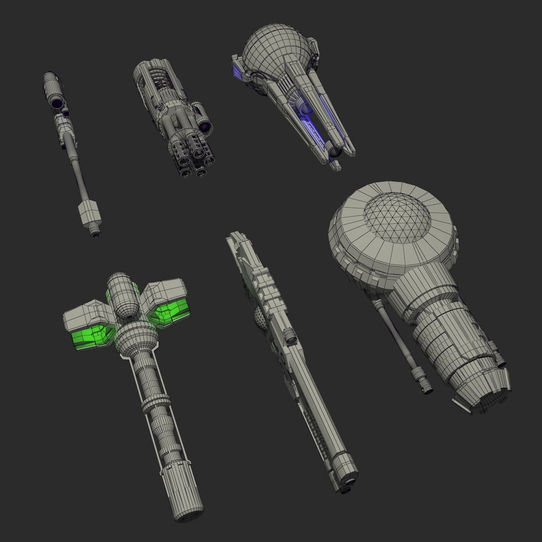 3D futuristic guns https://p.turbosquid.com/ts-thumb/DL/smZtsE/D23e6jb6/999/jpg/1528661344/1920x1080/fit_q87/f2394bc12a75488434174be895c28bd1b7667ff1/999.jpg