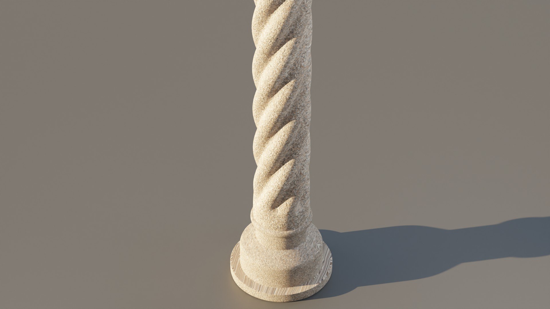 3D Twisted Column - TurboSquid 2379798