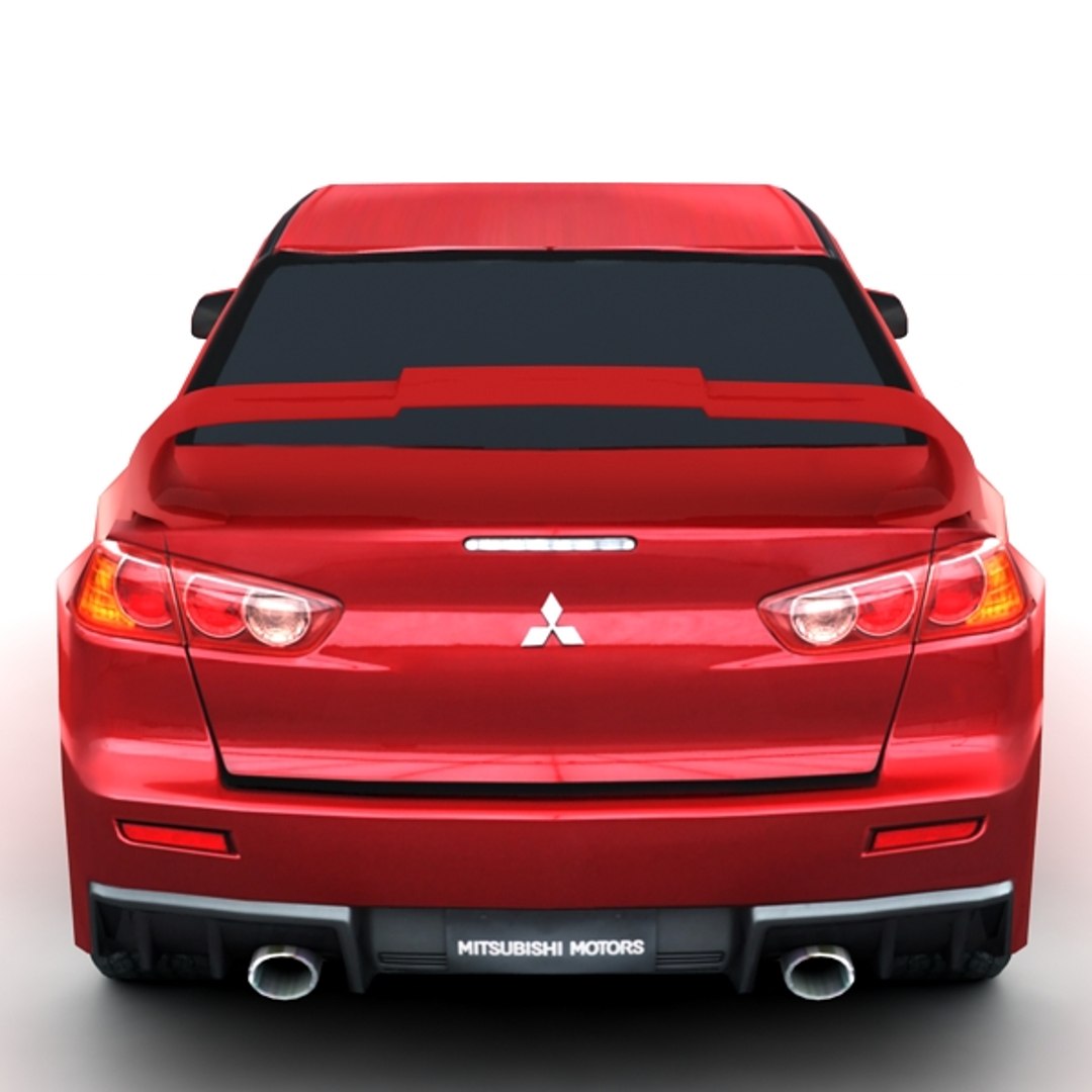 3d Mitsubishi Lancer Evolution 10 Model