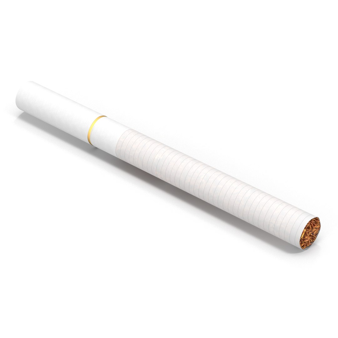 3d Cigarette Generic White