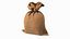 Burlap Sack Tied Closed
