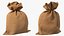 Burlap Sack Tied Closed
