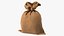 Burlap Sack Tied Closed
