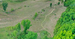 3D Prairie Meadow Trails model