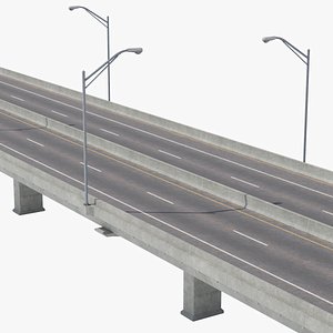 Elevated Highway 3D model