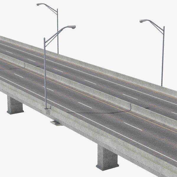 highways elevated 3d model