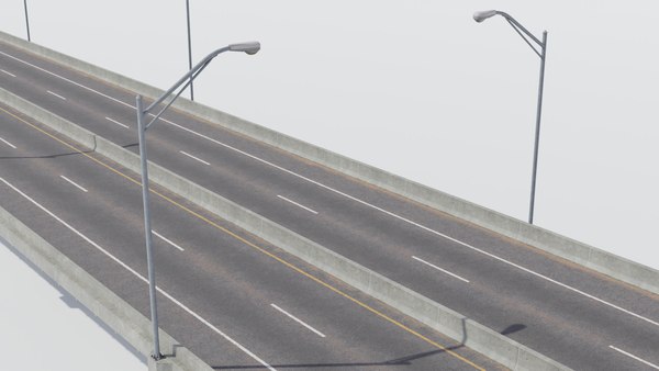 Elevated Highway 3D model - TurboSquid 1842280