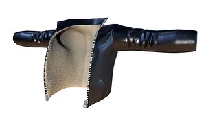 cartoon leather jacket x