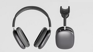 AirPods Max Headphones 3D Model Collection  5 Stunning Color Variants 3D model