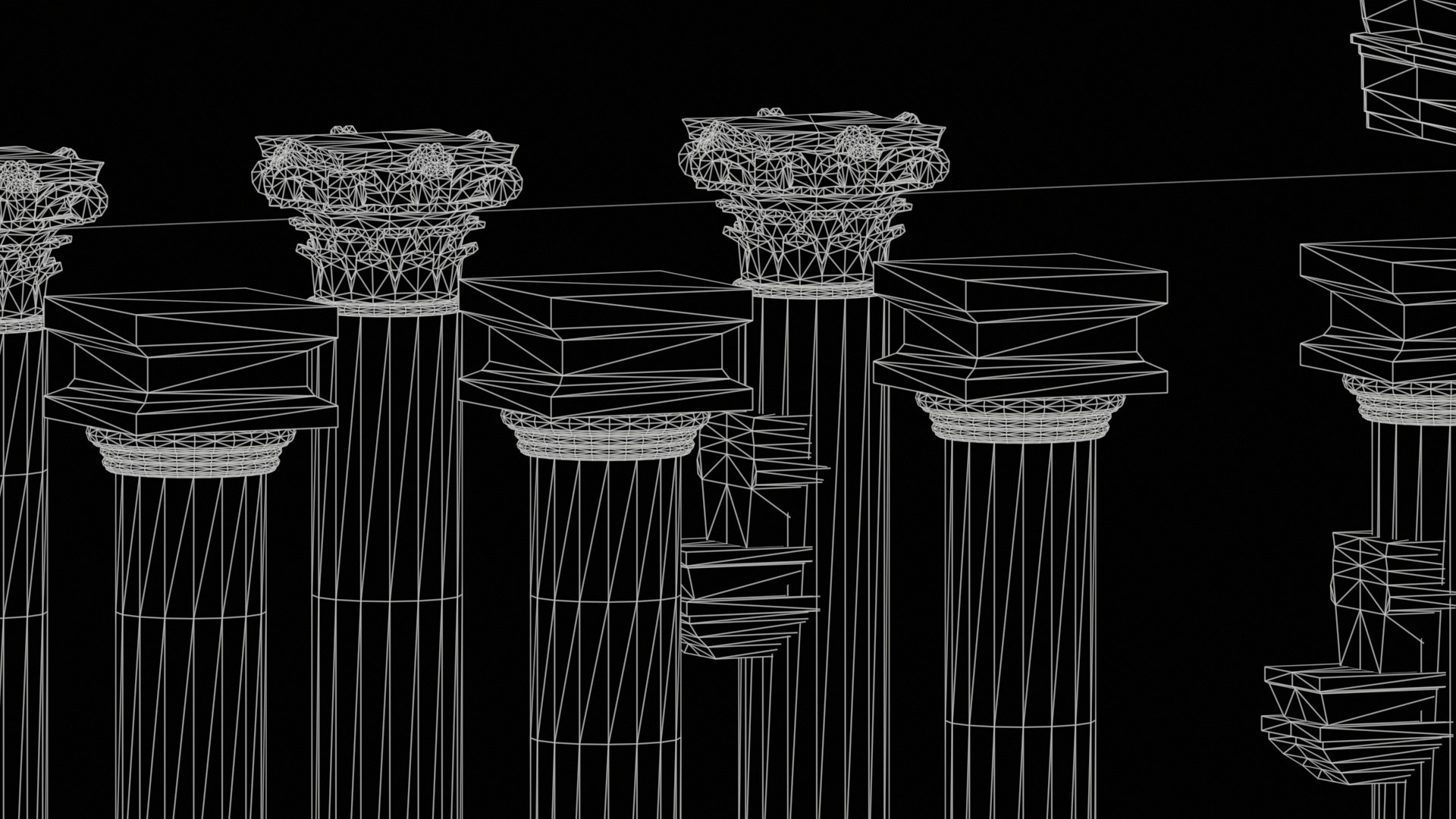 Stylized Ruins - Modular Assets model https://p.turbosquid.com/ts-thumb/DM/FI7aPG/PS/1_columnclose_wireframe/jpg/1728005423/1920x1080/fit_q87/99dae4191b5270f065dc2dde41968a24be334a10/1_columnclose_wireframe.jpg