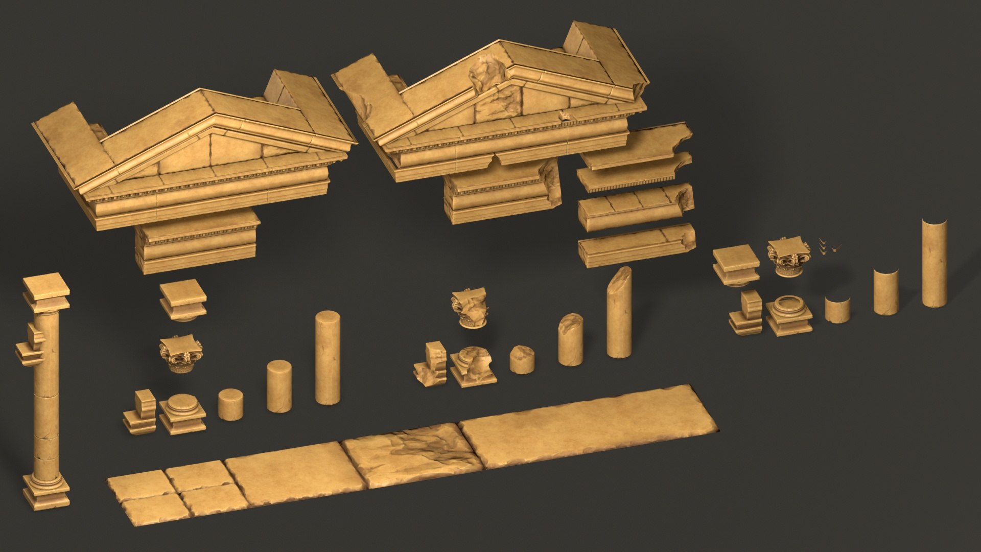 Stylized Ruins - Modular Assets model https://p.turbosquid.com/ts-thumb/DM/FI7aPG/nx/1_assetstopview_fullquality/jpg/1728005414/1920x1080/fit_q87/ec53babeb16b38d74eabc6f4dbaacfced12bef84/1_assetstopview_fullquality.jpg