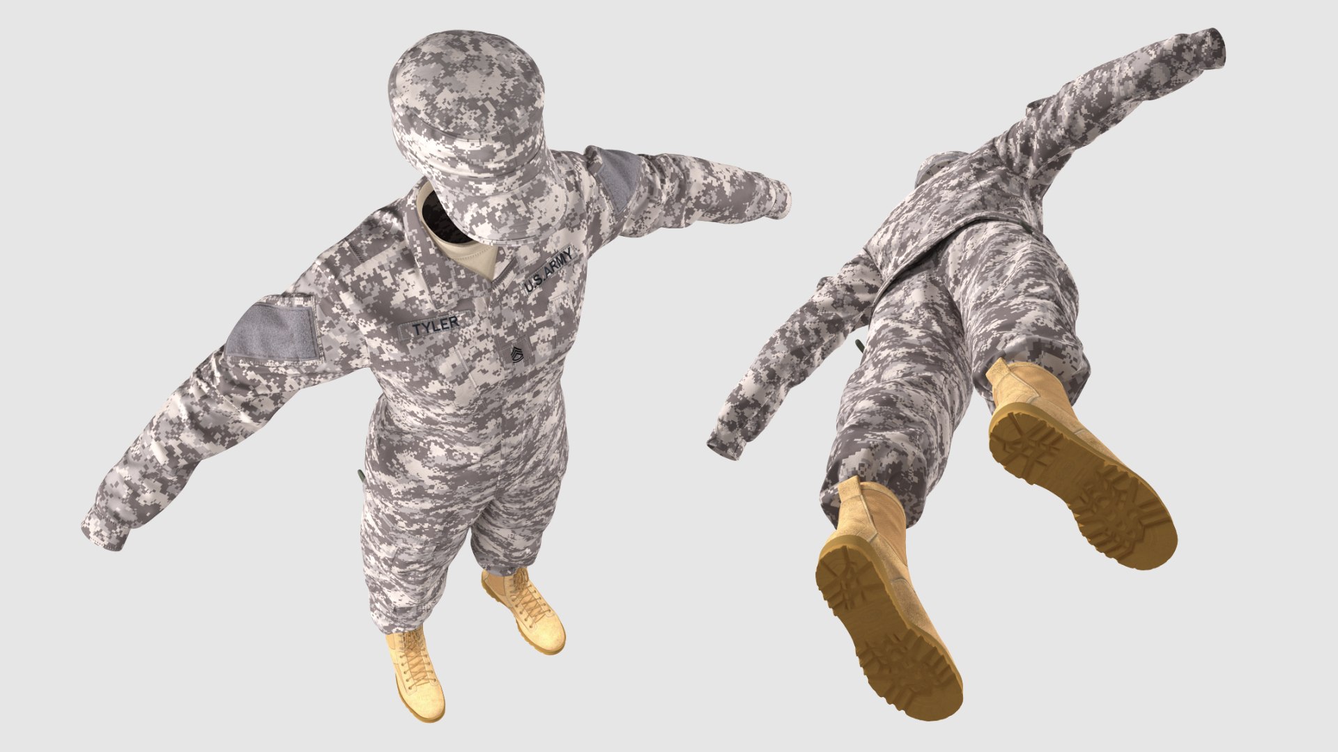 3D female soldier military acu https://p.turbosquid.com/ts-thumb/DM/GFlIcg/1d/femaleussoldiermilitaryacuuniformc4dmodel005/jpg/1613665203/1920x1080/fit_q87/dad01a9861b43f3f9d3c7dc0fb2d0ea68fe76f35/femaleussoldiermilitaryacuuniformc4dmodel005.jpg
