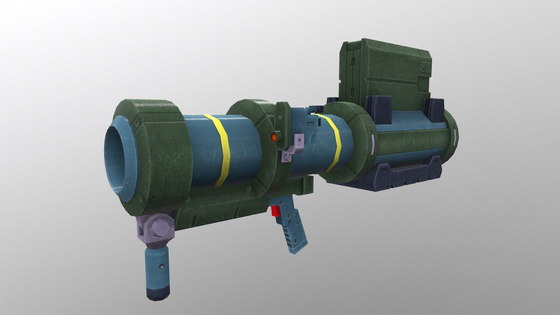 Rocket Launcher Level 1 3D - TurboSquid 2185667