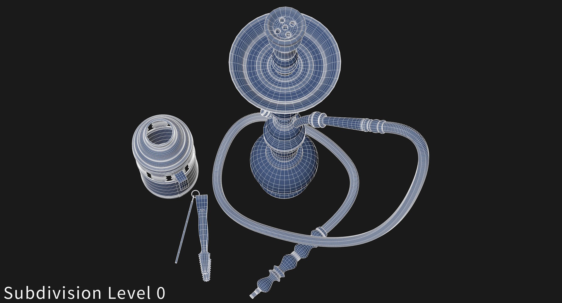 3D Hookah Rig Model - TurboSquid 1177545