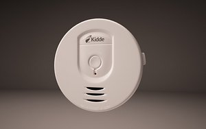 smoke detector 3d max