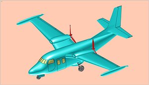 p 166 utility aircraft model