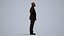 Basics0311 - A set containing 5 models of male and female adults standing working in hospitality lik