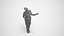 Basics0311 - A set containing 5 models of male and female adults standing working in hospitality lik