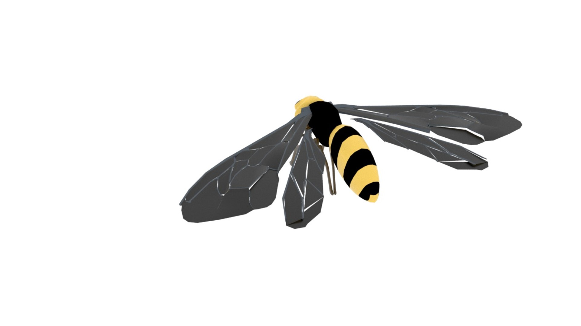 Bee 3D Model - TurboSquid 1563269