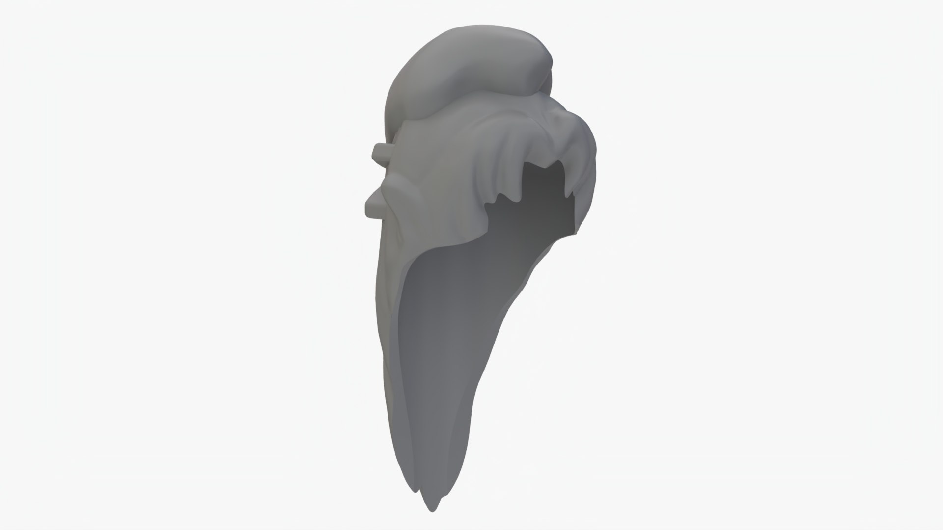 3D Lego Women Hair With Hat Model - TurboSquid 1992326