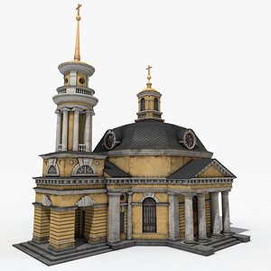 church nativity c4d
