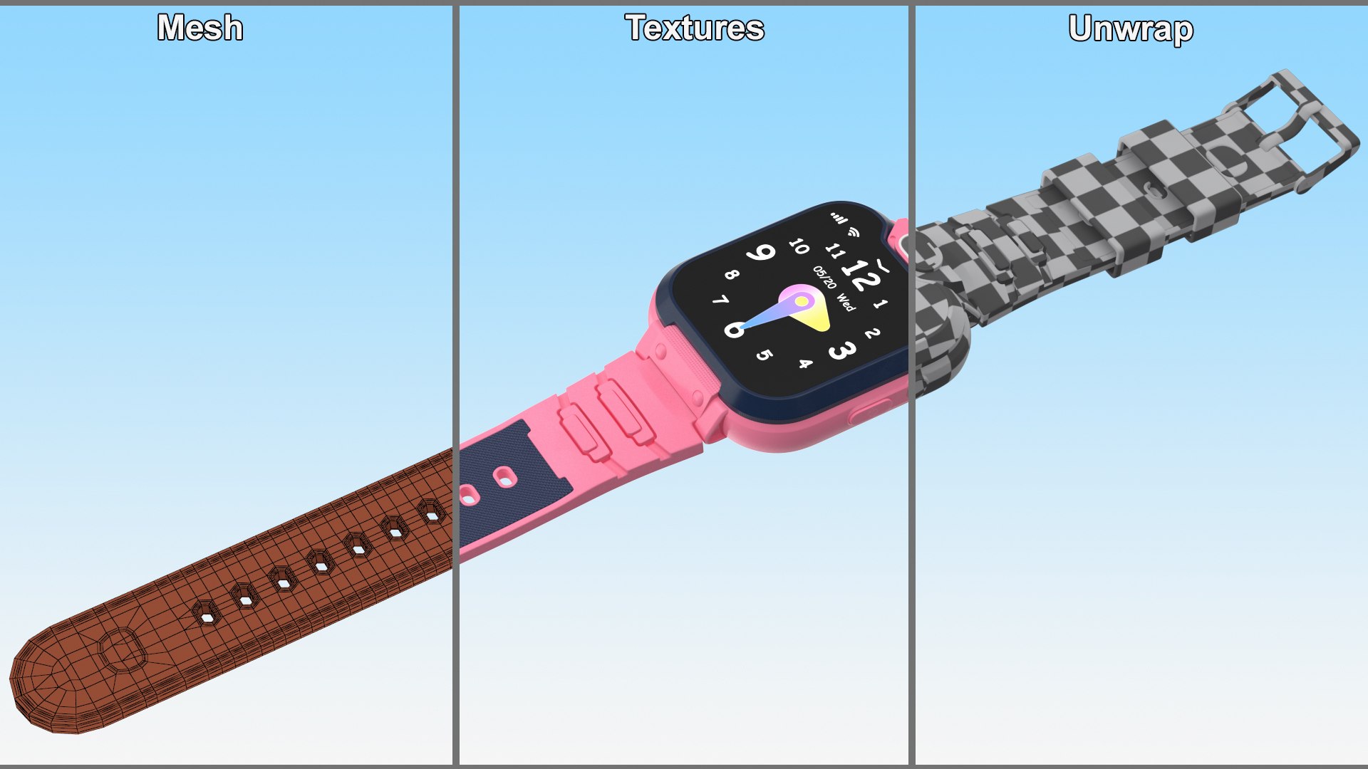 Kids Smartwatch Phone Pink 3D model https://p.turbosquid.com/ts-thumb/DM/iT9Kgv/xa/kidssmartwatchphonepinkmb3dmodel014/jpg/1687779477/1920x1080/fit_q87/c340a1c05c280b67eb1fc416f700a9881d274fae/kidssmartwatchphonepinkmb3dmodel014.jpg