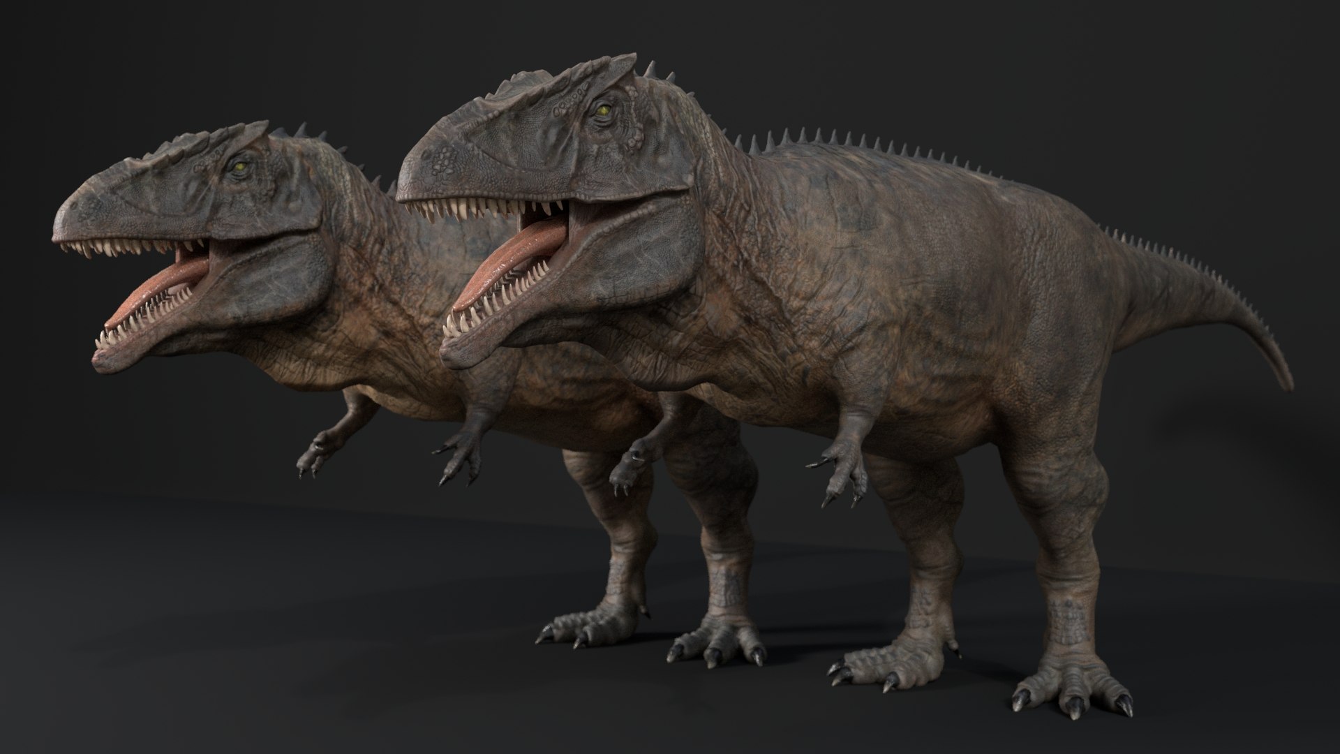 Hybrid Giganotosaurus MAya UE - UNITY 3D model - TurboSquid 1770409