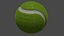 Pelota tenis con 250000 pelos