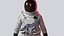 astronaut rigged 3D model