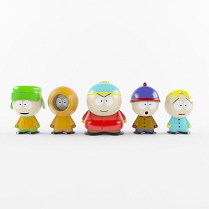 south park toy 3D model