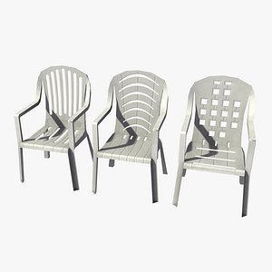 3ds max plastic chair 3