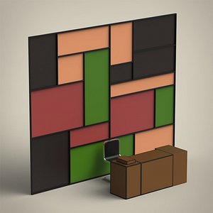 3D Office furniture