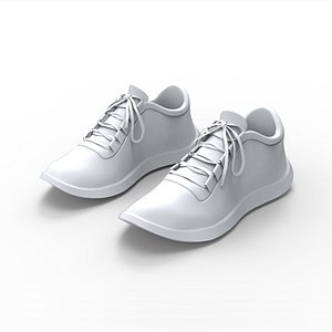 3d model of sport shoe