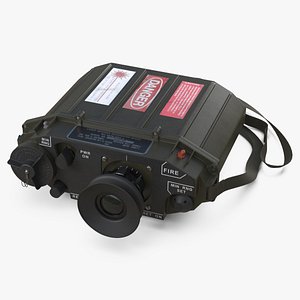 3D N GVS-5 Laser Rangefinder Military Green model