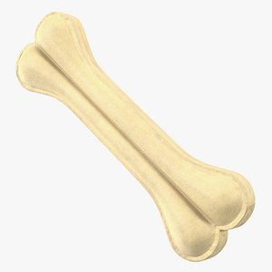 Large Dog Chew Bone Light 3D