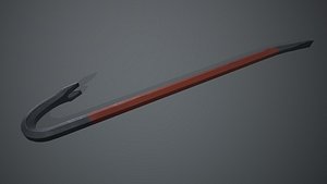 crowbar 3D model