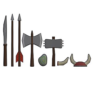 MEDIEVALVIKING SET model