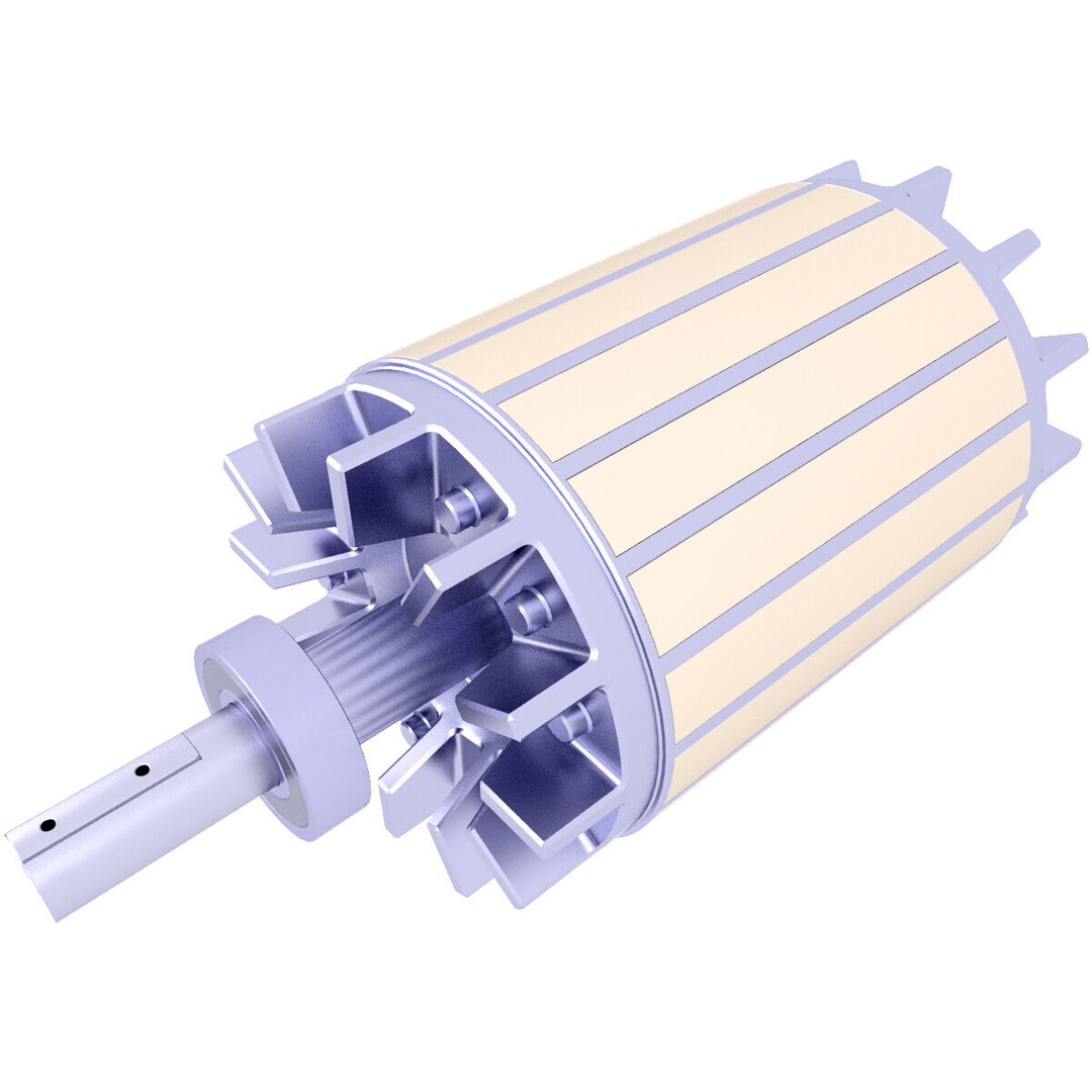 Industrial Induction Rotor For Electric Motor 108 3D - TurboSquid 2385272
