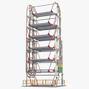 12 Place Rotary Car Parking Lift System