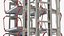 Drehbares Parkliftsystem für 12 Autos