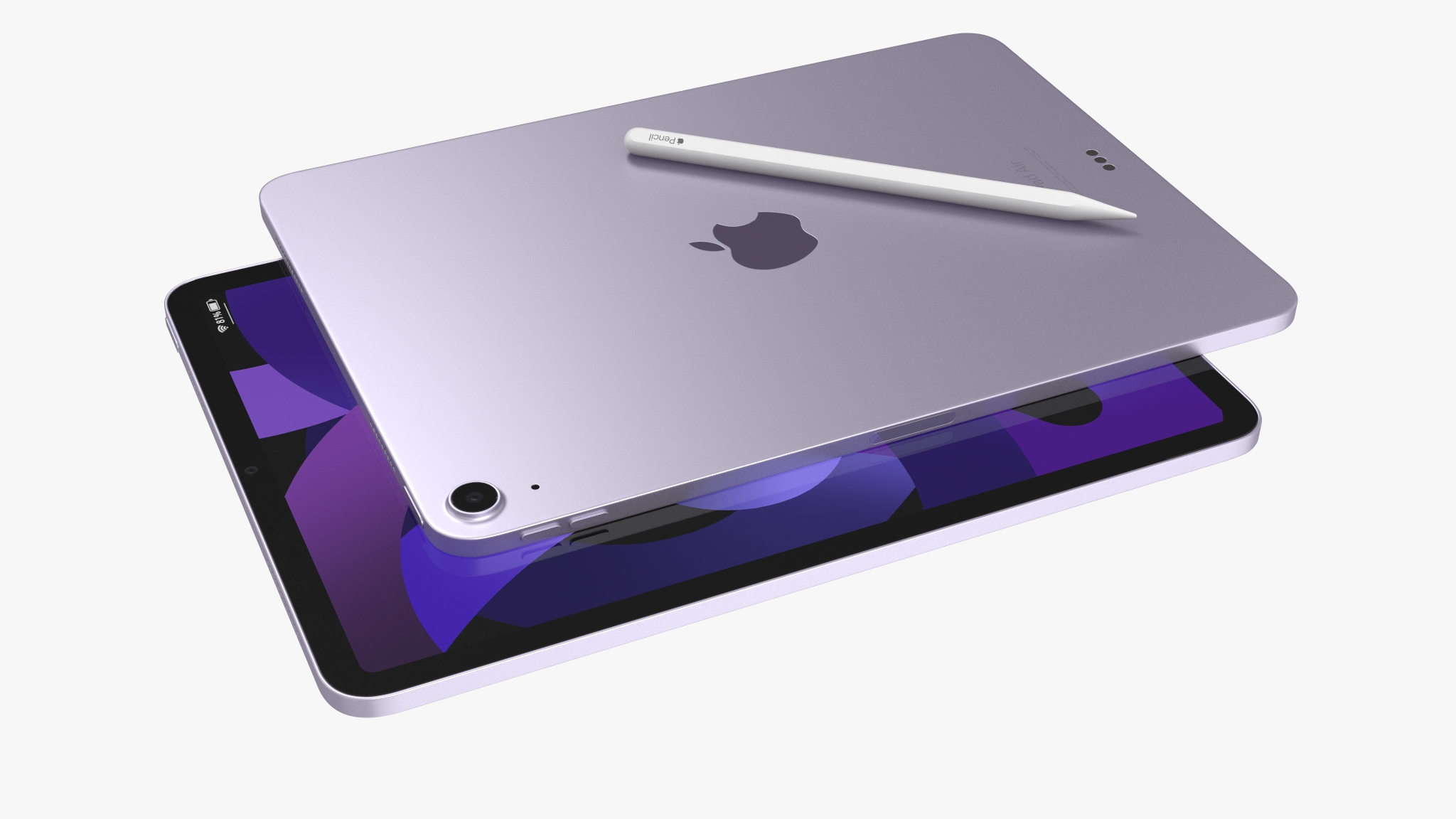 3D Purple iPad Air 5 2022 model - TurboSquid 1872658