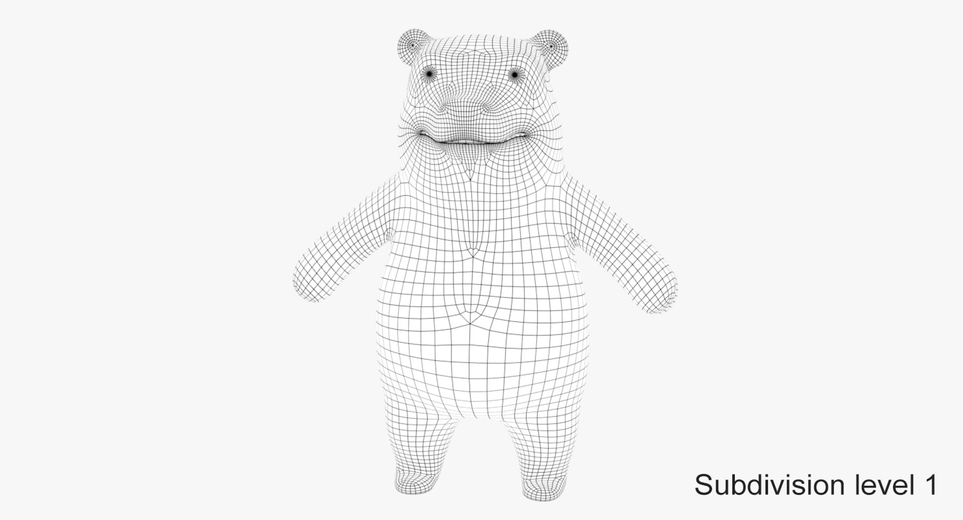 Cartoon Bear Ar Animation Model - TurboSquid 1310913