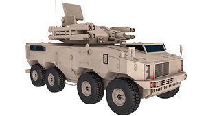3D Type-625E Self Propelled Anti Aircraft System