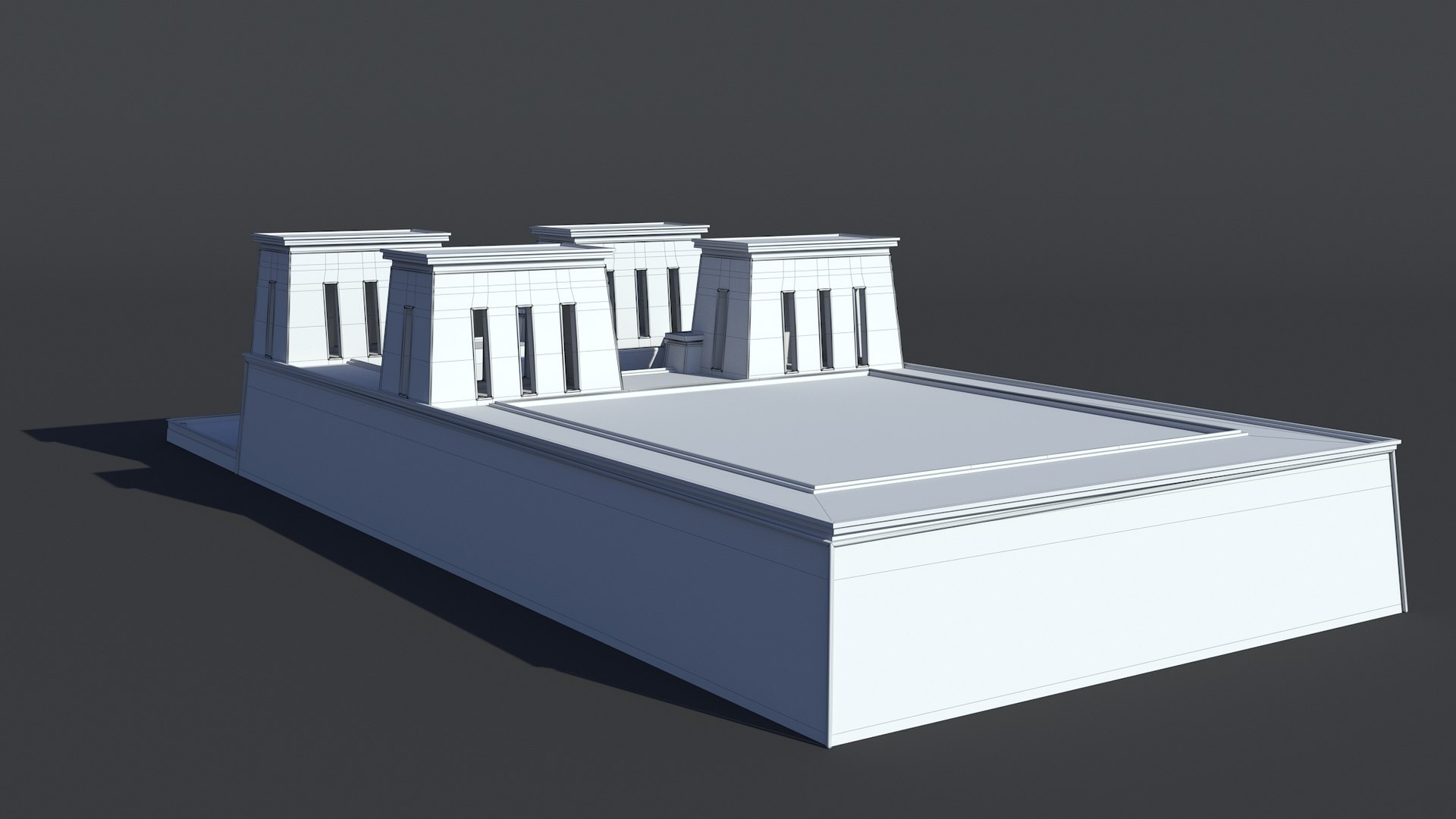 3D Photorealistic Palace Of Pi-Ramesses Model - TurboSquid 2267003