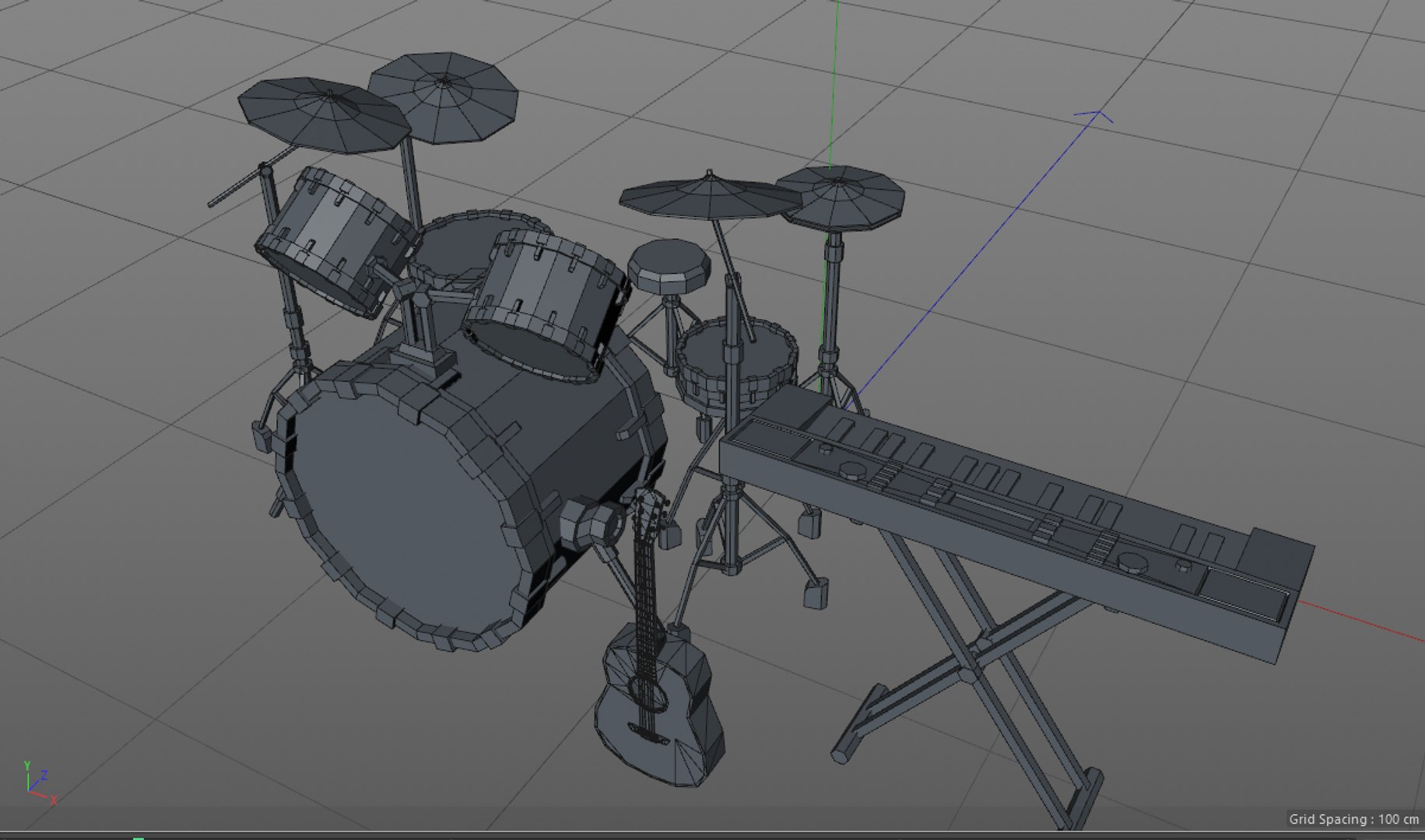 POLY Musical Instrument 3D Model - TurboSquid 1930135
