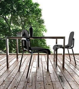 3d light chair model