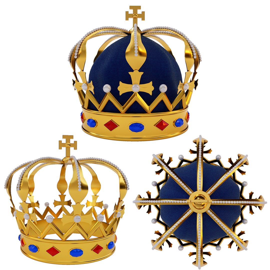 3D Model Royal Crown 3d Model TurboSquid 1953141