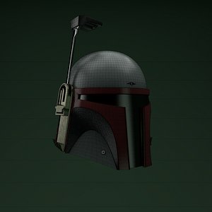 bobba fett helmet model